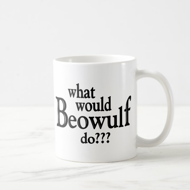 Caneca De Café Beowulf/Grendel (Direita)