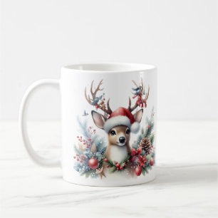 Caneca De Café Berna de Natal Watercolor