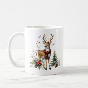 Caneca De Café Berna de Natal Watercolor