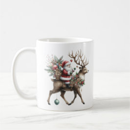 Caneca De Café Berna de Natal Watercolor