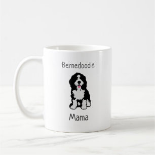 Caneca De Café Bernedoodle Mama