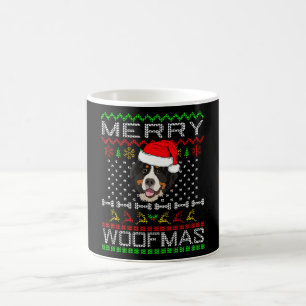 Caneca De Café Bernese Mountain Dog Idea de Natal