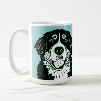 Caneca De Café Bernese Mountain Dog Latte Mug