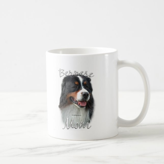 Caneca De Café Bernese Mountain Dog Mãe 2 (Direita)