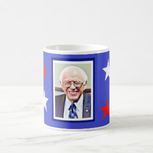 Caneca De Café Bernie Sanders Apoio Político Patriótico Mug