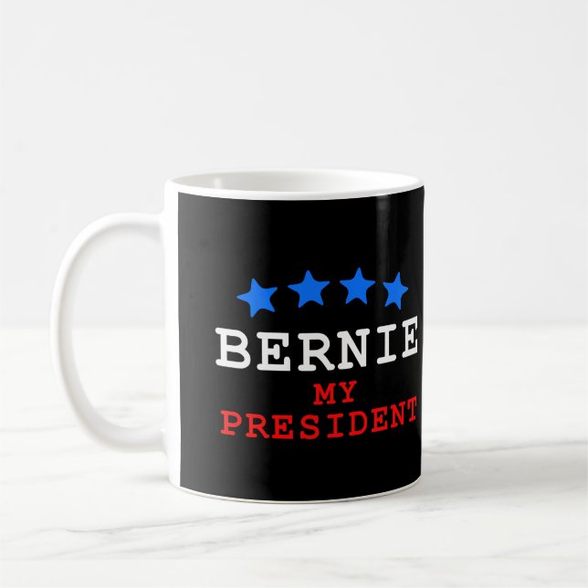 Caneca De Café Bernie Sanders: Meu Presidente (Esquerda)