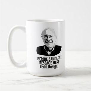 Caneca De Café Bernie Sanders Personalizado