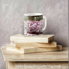Caneca De Café Berries de inverno