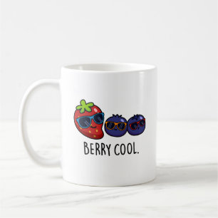 Caneca De Café Berry Legal ny Strawberry Blueberry Pun