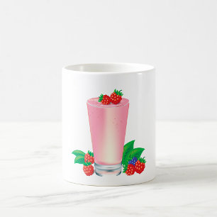 Caneca De Café Berry Milkshake Bebe Café Mug