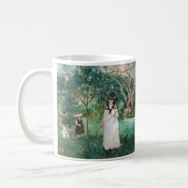 Caneca De Café Berthe Morisot - A Caça À Borboleta (Esquerda)