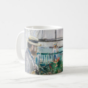 Caneca De Café Berthe Morisot - Eugene Manet na Ilha de Wight