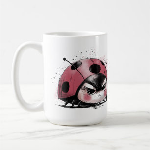 Caneca De Café Besouro Mal-Humorado