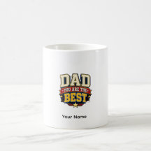 Best Dad Mug - Varsity Fathers Day Gift For Dad
