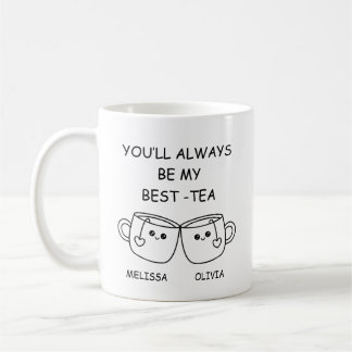 Caneca De Café Best Friend funny, Personalized Best Friend Gift
