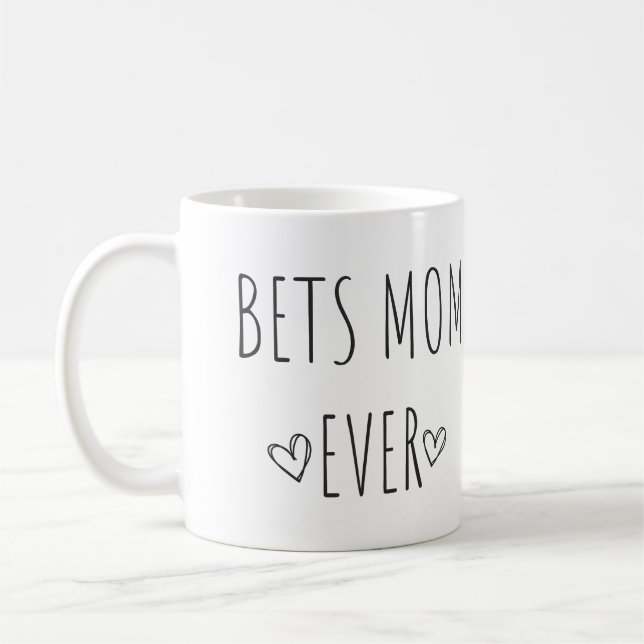 Caneca De Café Best MOM Ever (Esquerda)