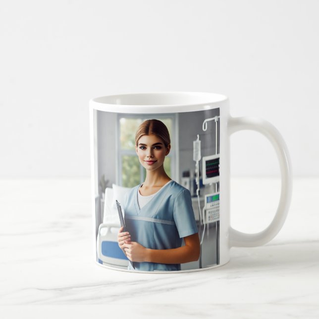 Caneca De Café Best Mugs nurse day (Direita)