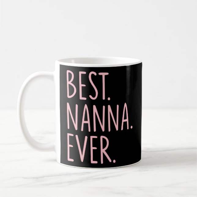 Caneca De Café Best Nanna Ever Pullover (Esquerda)