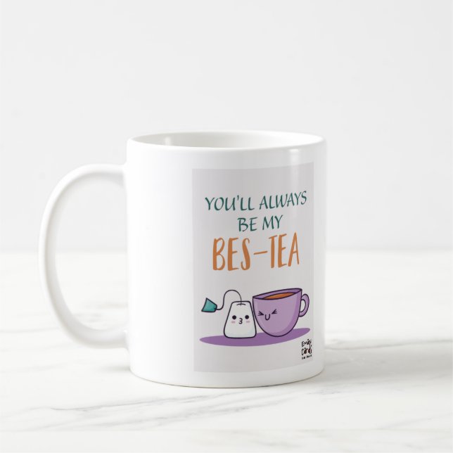 Caneca De Café Best-Tea Mug (Esquerda)