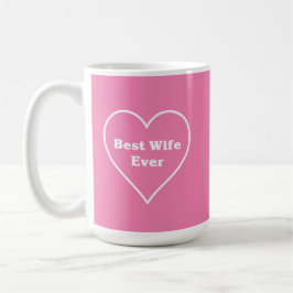 Caneca De Café Best wife ever