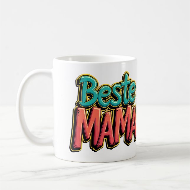 Caneca De Café Beste Mama 2 (Esquerda)