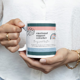 Caneca De Café Bestie de Trabalho Oferta de Cotrabalhador de Co