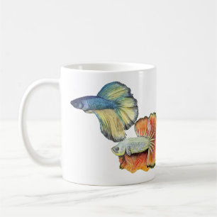 Caneca De Café Betta Fish