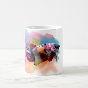 Caneca De Café Betta Fish Galaxy