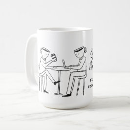 Caneca De Café Better latte than never! white