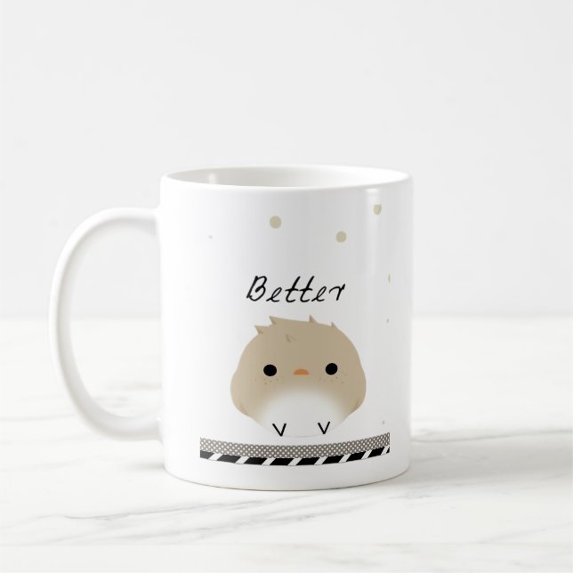 Caneca De Café Better Together Clean Design  (Esquerda)