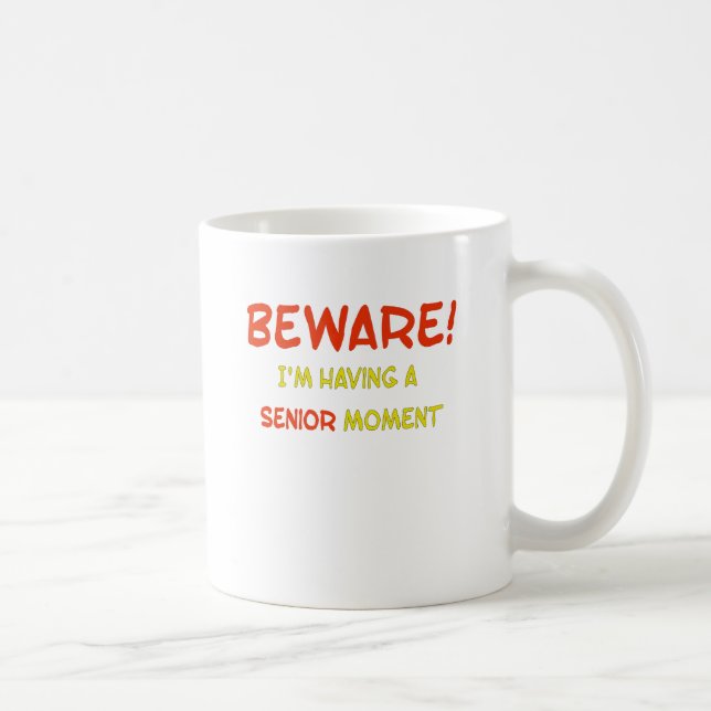 Caneca De Café Beware me estão tendo um momento superior (Direita)
