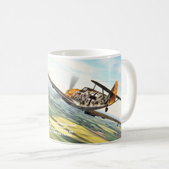 Caneca De Café Bf 109 マグカップ (Frente Esquerda)