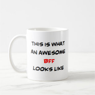 Caneca De Café bff, incrível