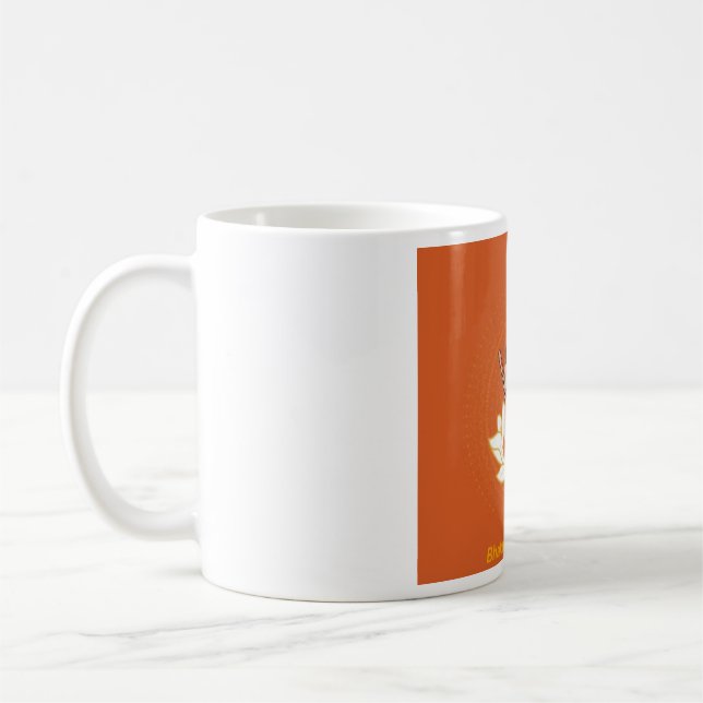 Caneca de Café BhaktiYogaMonk (Esquerda)