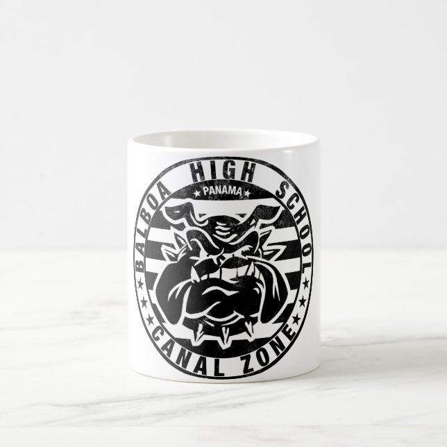 Caneca De Café BHS Bulldog (curtidos - negros) (Centro)