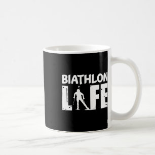 Caneca De Café Biathlon Life For Biathletes Skiing
