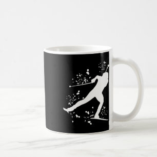 Caneca De Café Biatleta Nórdico de Esqui Biatlo 7