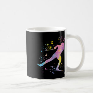 Caneca De Café Biatleta Nórdico do Esqui Biatlo 12