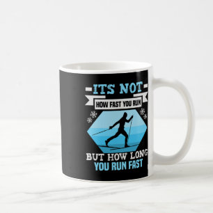 Caneca De Café Biatlo Não é tão rápido que você corre através do 