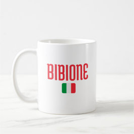 Caneca De Café BIBIONE Itália Flag