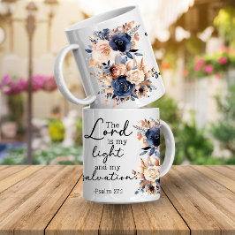 Caneca De Café Bible Verse Floral Psalms Coffee Mug