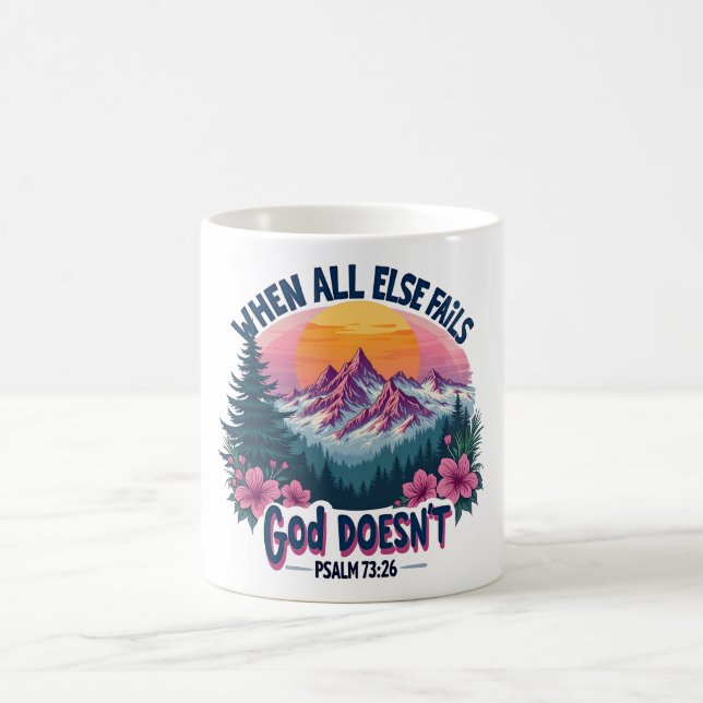 Caneca De Café Bíblia Cristã Inspiradora Verso (Centro)