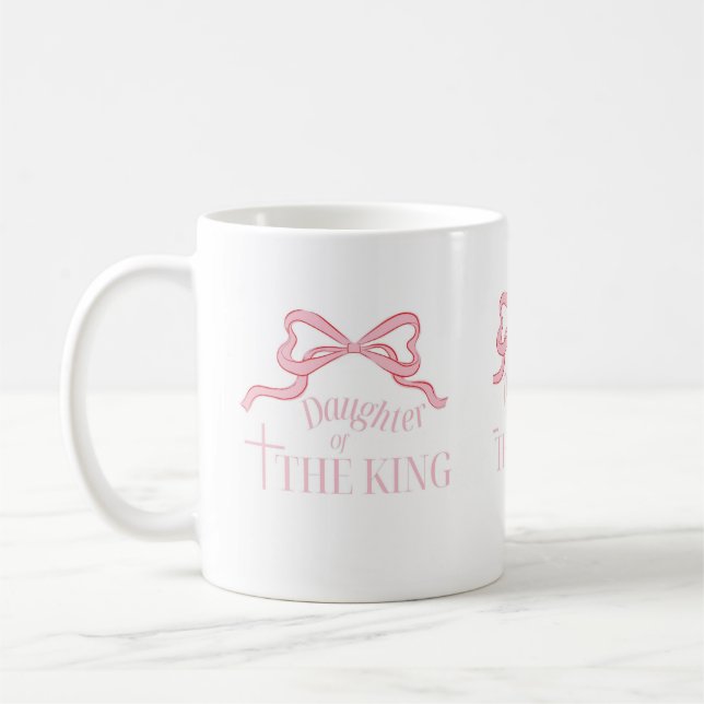 Caneca De Café Bíblia Cristã Verse Coquette Daughette Mug (Esquerda)