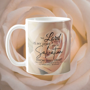 Caneca De Café Bíblia De Encorajamento Verse Psalm 27:1 Mug