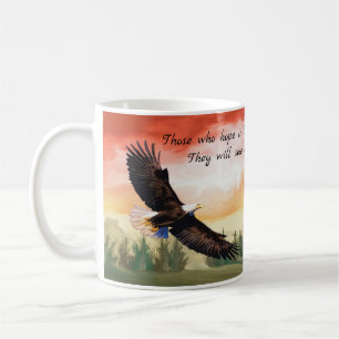 Caneca De Café Bíblia Isaiah de Esperança e Força Verse