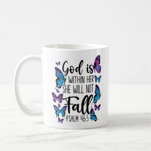 Caneca De Café Bíblia Verdadeiramente Deus Está Dentro Dela Ela