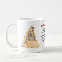 Caneca De Café Bíblica Mary Lexicon Design - Um tributo à mãe