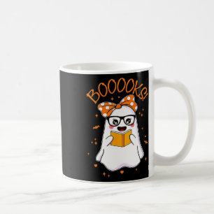 Caneca De Café Biblioteca de Livros sobre Mulheres de Halloween