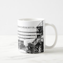 Caneca De Café Biblioteca velha de Birmingham, arquitetura do