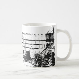 Caneca De Café Biblioteca velha de Birmingham, arquitetura do